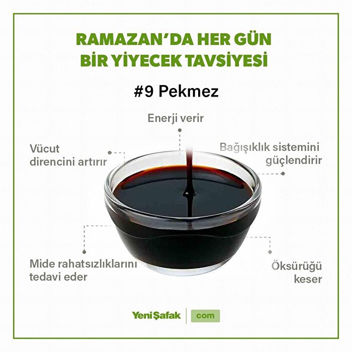 Güçlendiren besin: Pekmez