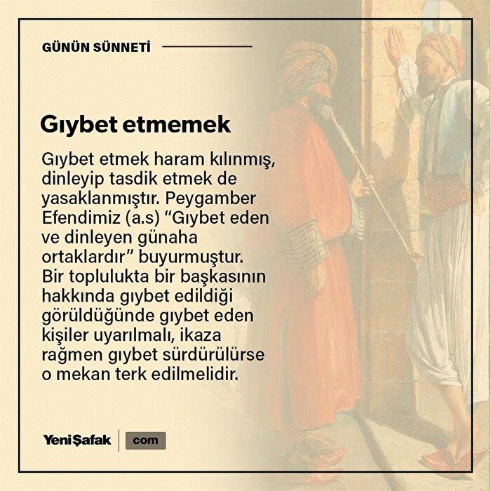 Ölü eti yemek gibi