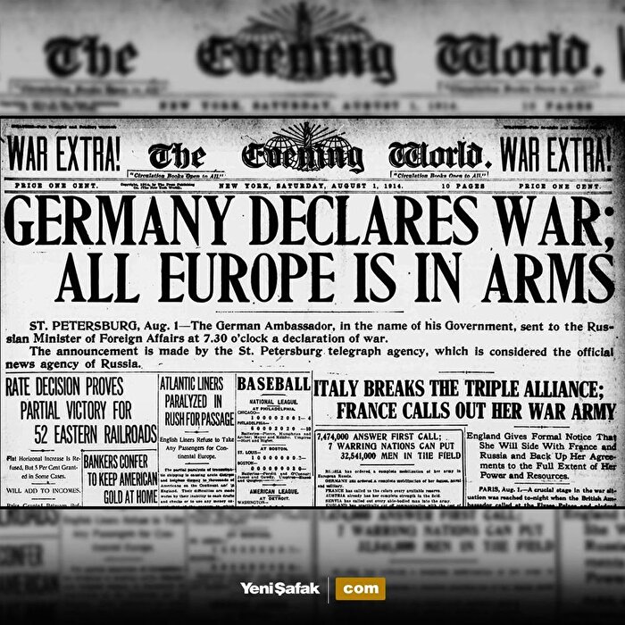 Almanya Rusya'ya savaş ilan etti İnfografikler Yeni Şafak