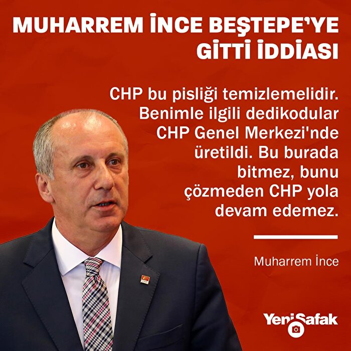 Muharrem İnce Beştepe'ye Gitti İddiası