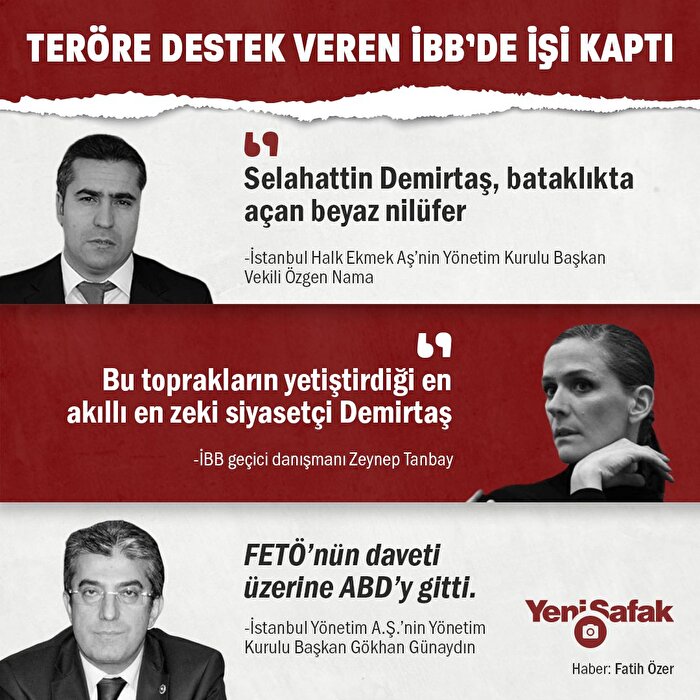 Teröre destek veren işi kaptı