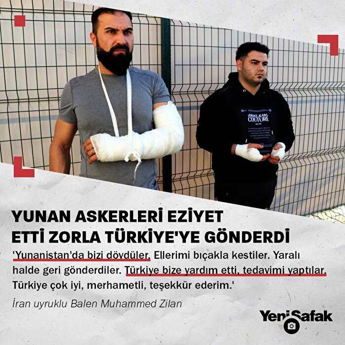 Yunan askerleri eziyet etti zorla Türkiye'ye gönderdi