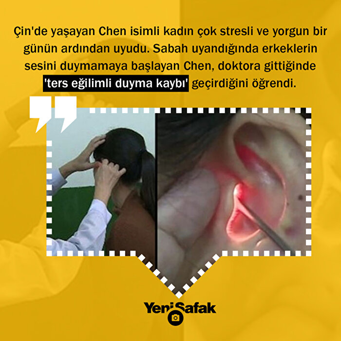 Bir sabah uyandı ve erkeklerin sesinin duymamaya başladı