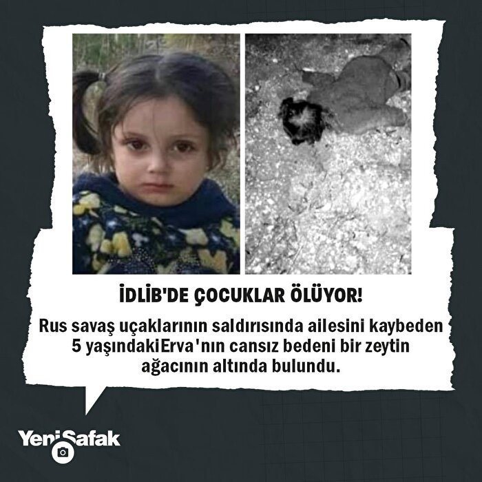İdlib'de çocuklar ölüyor