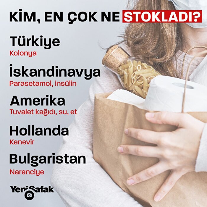 Kim en çok ne stokladı?