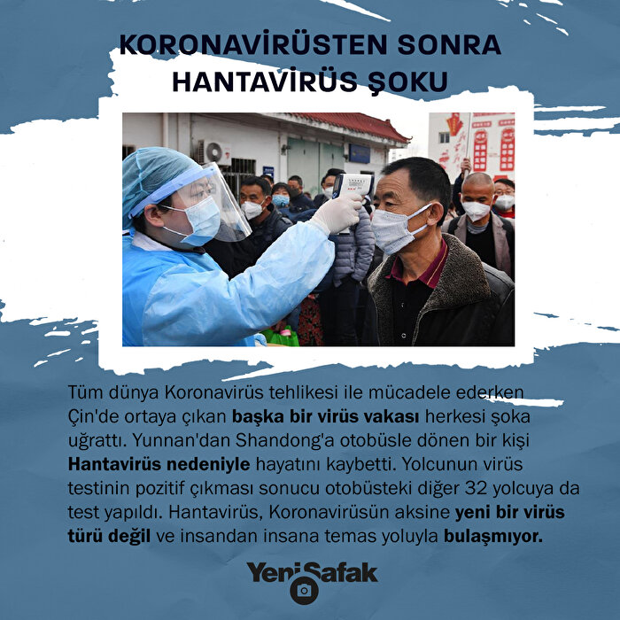Koronavirüsten sonra Hantavirüs şoku