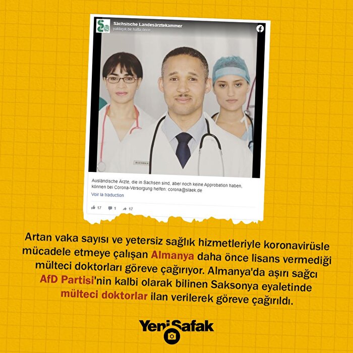 Almanya mülteci doktorları göreve çağırdı