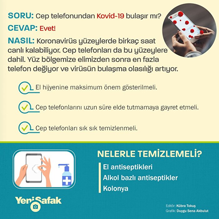 Cep telefonlarında koronovirüs tehdidi