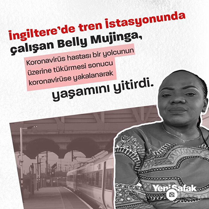 İngiltere'de üzerine tükürülen bilet memuru koronavirüse yakalanıp öldü