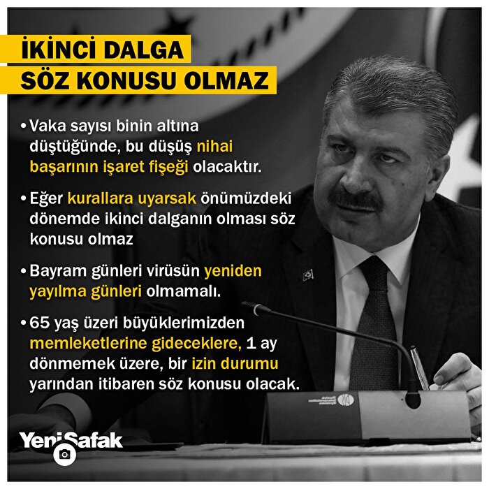 İkinci dalga söz konusu olmaz