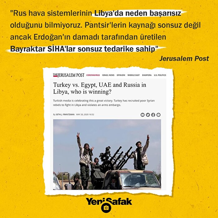 Jerusalem Post'tan Libya yorumu