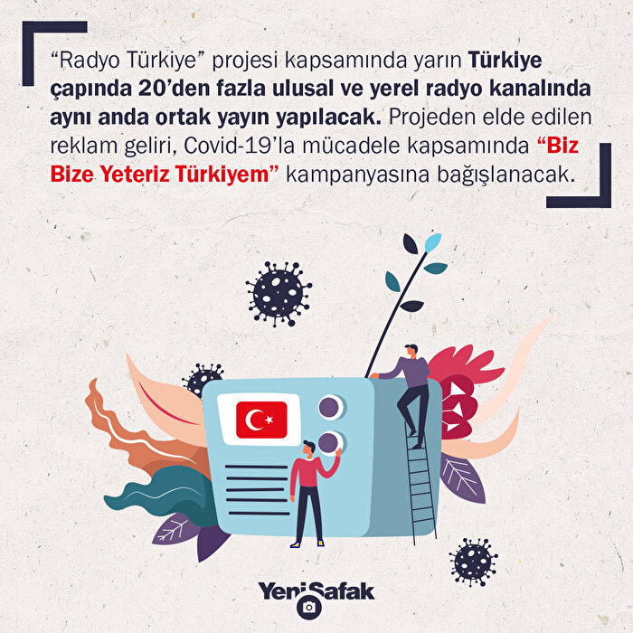 Ortak yayının geliri Biz Bize Yeteriz Türkiye kampanyasına bağışlanacak