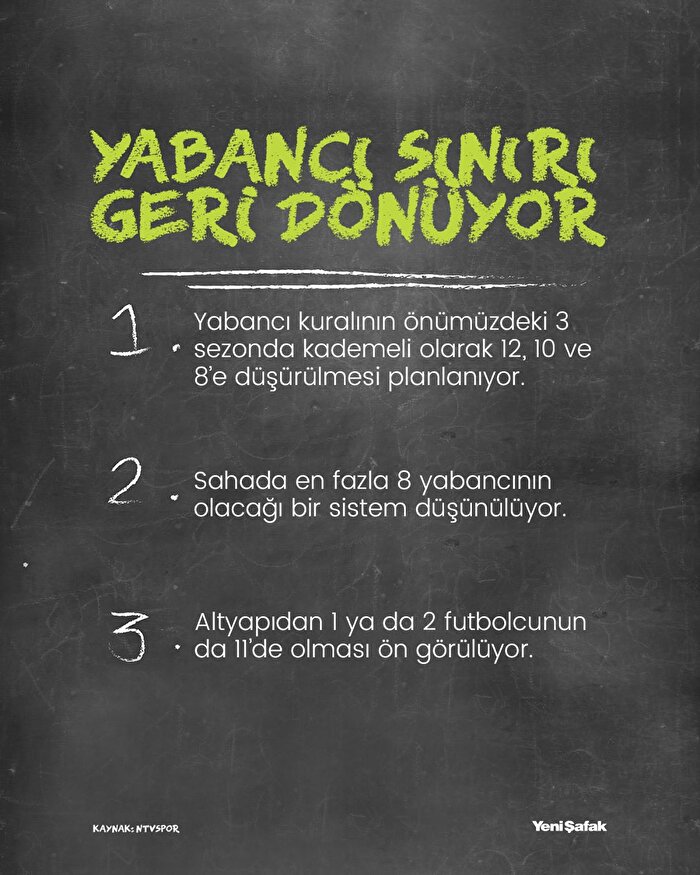 'Yabancı Kuralı' geri dönüyor