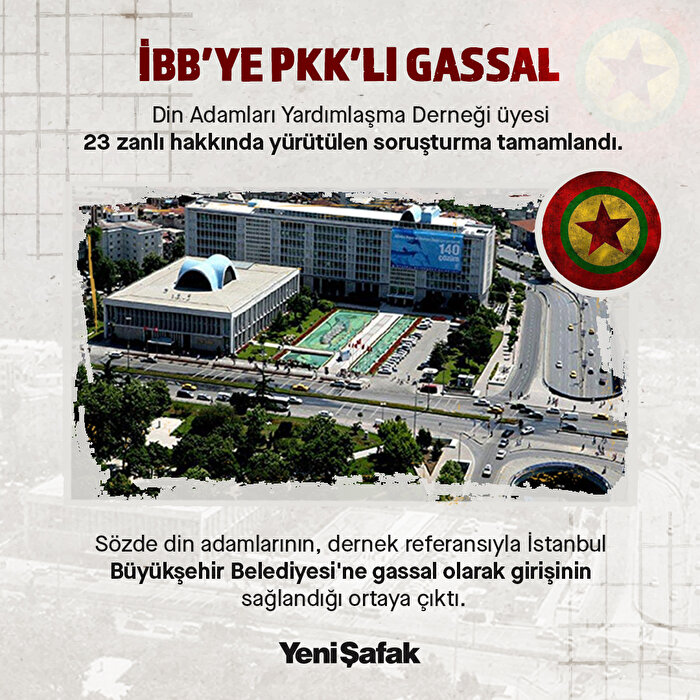 İBB&#39;de her gün yeni bir skandal: PKK&#39;lı gassal - İnfografikler - Yeni Şafak