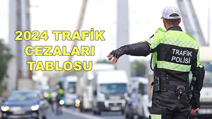 <p>İşte, 2024 yeni trafik cezaları listesi...</p>