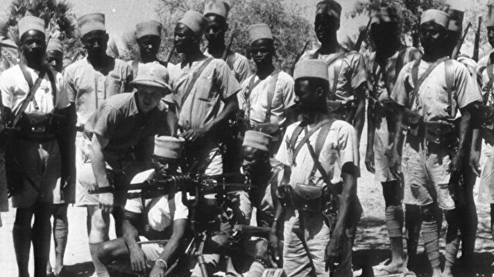 <p>Les tirailleurs sénégalais appartenaient à une unité d'infanterie coloniale, fondée par Napoléon III en 1857, composée de soldats recrutés en Afrique subsaharienne, alors sous colonisation française. Crédit photo: AGENCE ANADOLU</p>