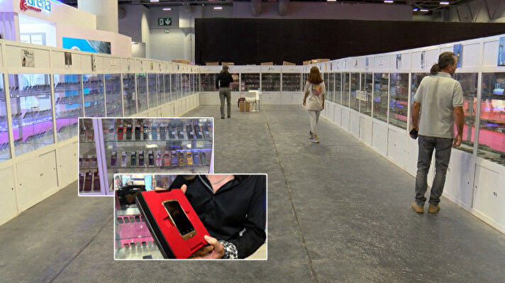 <p>Şimdi de 3 bin 414 telefon ile yeniden rekora koşan Karagüdekoğlu, koleksiyonunu MOBISAD-IMEX Fuarı’nda sergiliyor.</p>