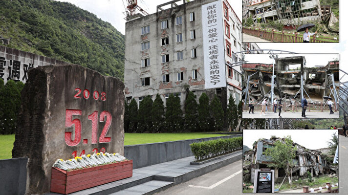<p>Depremin merkezi Wenchuan ilçesinin adını taşıyan kapalı bir başka müzede ise kurtarma çalışmaları ve deprem sonrası faaliyetler anlatılıyor.</p>