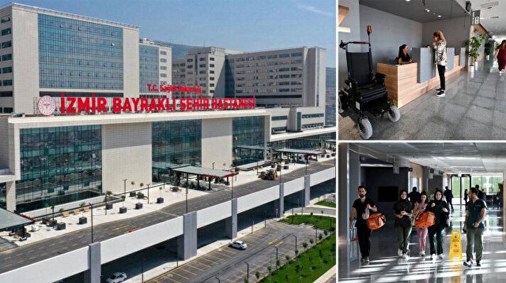 <p>16 Ekim'de 2023'te hasta kabulüne başlayan İzmir Şehir Hastanesi, kısa sürede bölgenin sağlık üssü oldu. Gelişmiş olanaklara sahip hastanesinin resmi açılışını bugün Cumhurbaşkanı Recep Tayyip Erdoğan yapacak.</p>