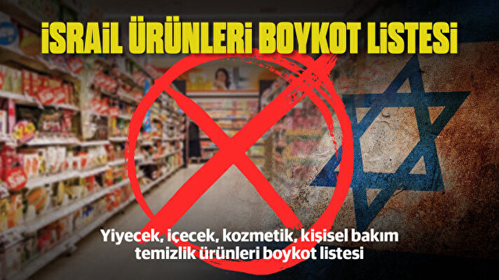 <p>Market ürünleri boykot listesi</p>