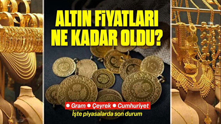 <p>Altın fiyatları son durum</p>