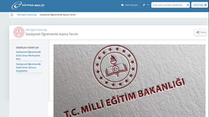 <p>2024 MEB 20 bin öğretmen atama takvimi</p>