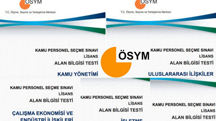 <p>ÖSYM KPSS (Alan bilgisi) soru kitapçığı ve cevap anahtarı 2024</p>