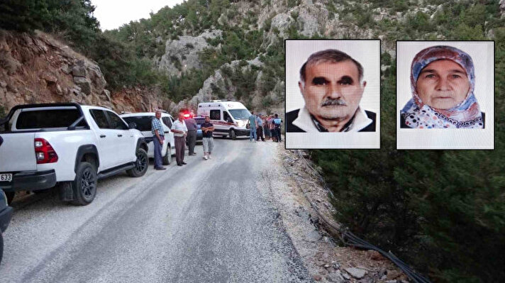 <p>Antalya'nın Manavgat ilçesine bağlı Gebece Mahallesi'nde meydana gelen trafik kazasında 112 Acil Çağrı Merkezi'ni arayan bir süredir Ramazan ve Emine Acar çiftine ulaşamadıklarını belirten yakınlarının hayatlarından endişe duyduklarını belirtmeleri üzerine bölgede arama çalışması başlatıldı.</p>