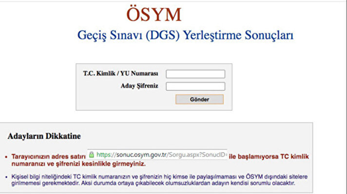 <p>DGS sonuçları açıklandı mı, ne zaman açıklanacak?</p>