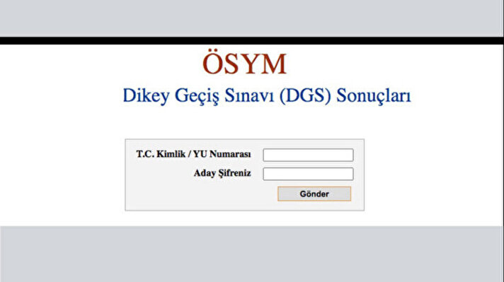 <p>DGS sonuçları açıklandı mı?</p>