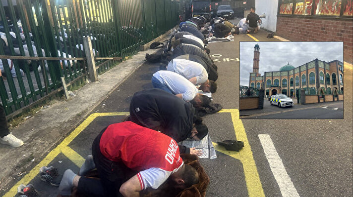 <p>Polis yerel halkın, işyerlerinin ve camilerin güvenliğini sağlamak için önlemler aldı.</p>