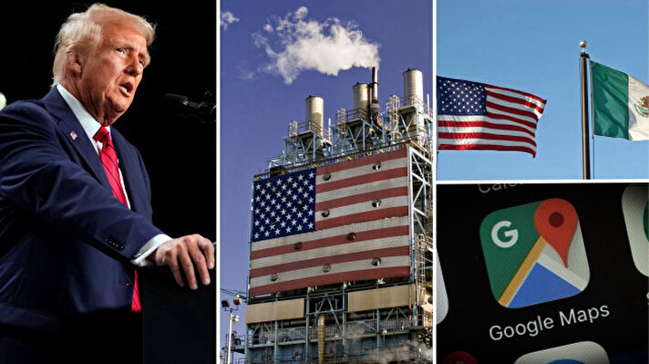 <p>Trump'ın kararı Google Haritalar (Maps) tarafından uygulamaya konuluyor.</p>