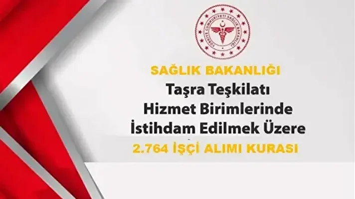 <p>Sağlık Bakanlığı işçi alımı kurası</p>
