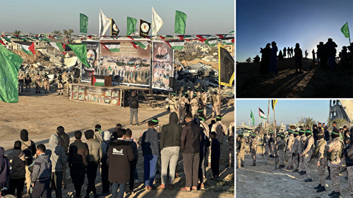 <p>Takas kapsamında Hamas, İsrailli esirler Alexandre Sasha Troufanov, Sagui Dekel-Chen ve Yair Horn'yı serbest bırakmalarını bekleniyor.</p>