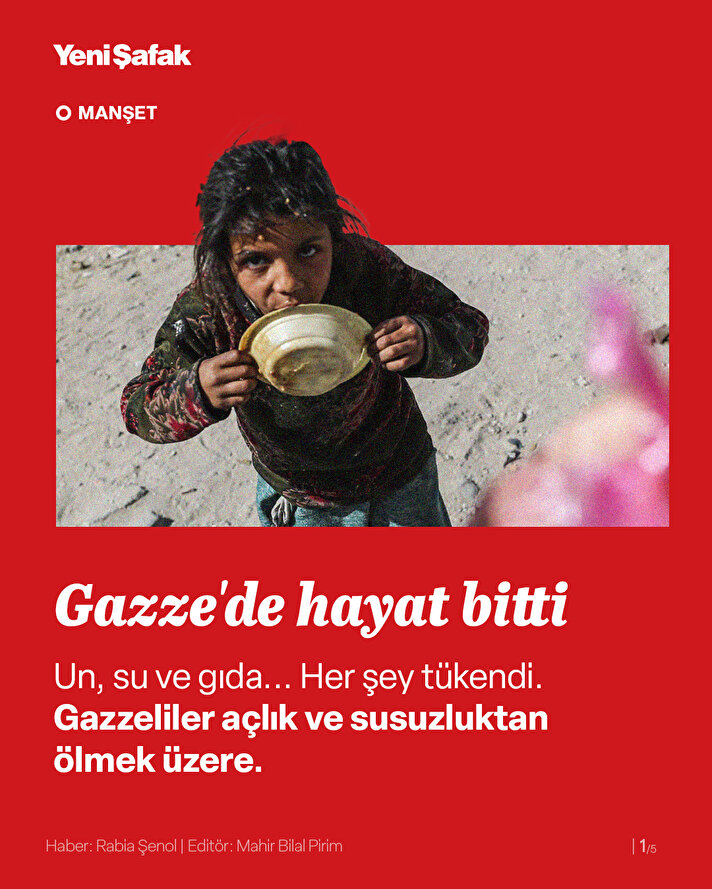 İsrail'in Gazze’ye 18 Mart’ta yeniden başlattığı katliam sürerken, gıda dahil insani yardımları engellemesi şehirde açlık ve susuzluğu zirveye taşıdı. Bölgede un dahi tamamen tükenmiş durumda. Ellerindeki kısıtlı sebzeyi halka dağıtan çiftçiler de çaresizlik yaşıyor.