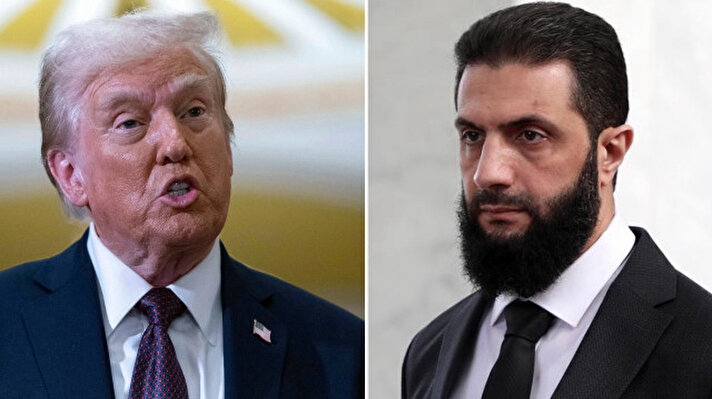 <p>Donald Trump - Ahmed Şara.</p>