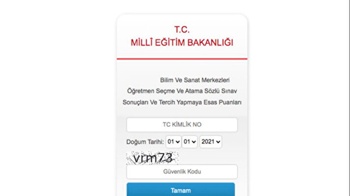 <p>BİLSEM öğretmen ataması sonuçları</p>