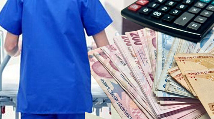 <p>Hastanede çalışan kamu işçi maaşları</p>