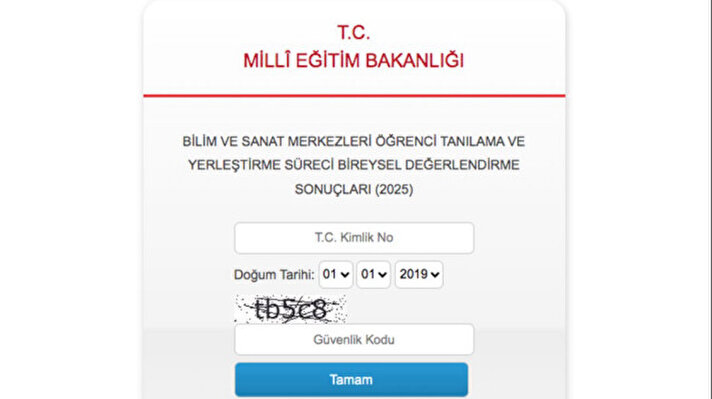 <p>BİLSEM sonuçlarıyla kayıt hakkı kazanan adaylar</p>