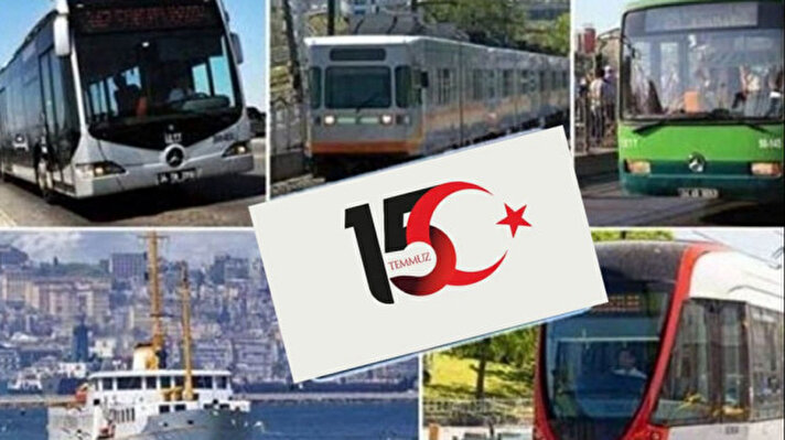 <p>15 Temmuz toplu taşıma bedava mı?</p>