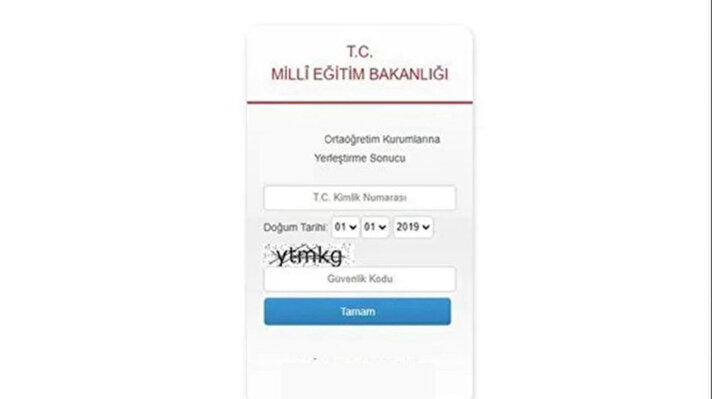 <p>LGS tercih yerleştirme sonuçları</p>