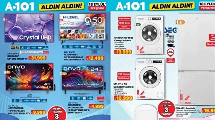 <p>Bu haftaki A101 indirim ürünleri</p>