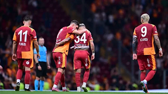 <p>Galatasaray, TÜMOSAN Konyaspor'u 3-1 mağlup etti. Sarı Kırmızılıların maçtaki son golü Lucas Torreira'dan geldi.</p>