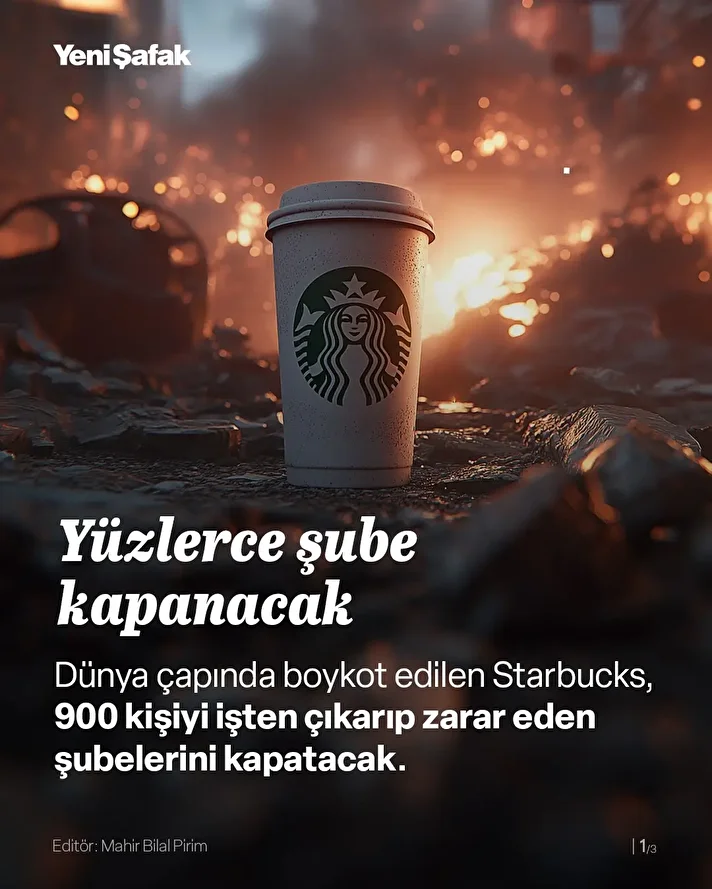 2025 yılının başında 1.100 işçinin sözleşmesini sonlandıran Starbucks, 900 kişiyi daha işten çıkarma kararı aldı. Şirket, 2025 mali yılında toplam mağaza sayısının yüzde 1 azaltarak ABD ve Kanada genelinde zarar eden yüzlerce şubesini kapatacak.