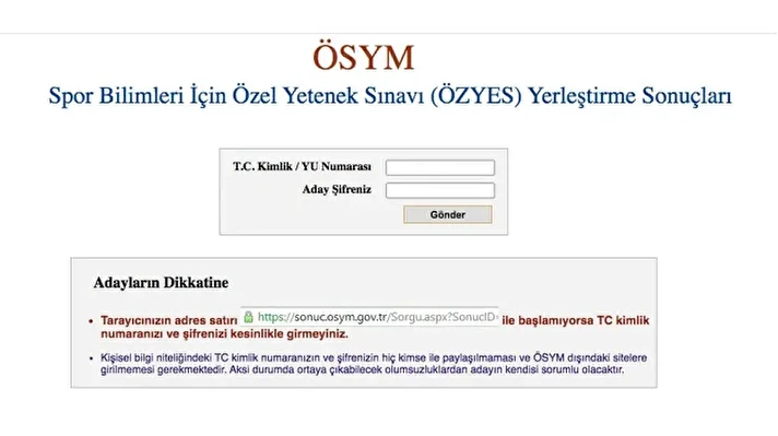 <p>ÖZYES sonuçları ne zaman açıklanacak?</p>