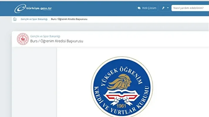 <p><strong><em><u>GSB KYK burs kredi başvurusu</u></em></strong></p>