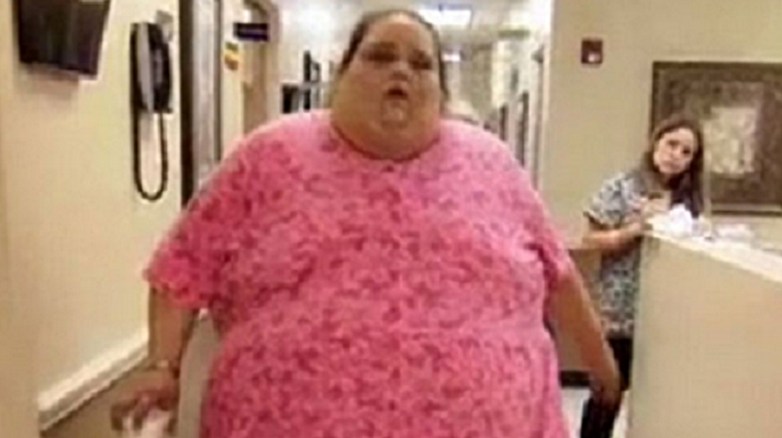 ABD'li Susan Farmer, önceki sene 274 kiloya kadar çıktı.