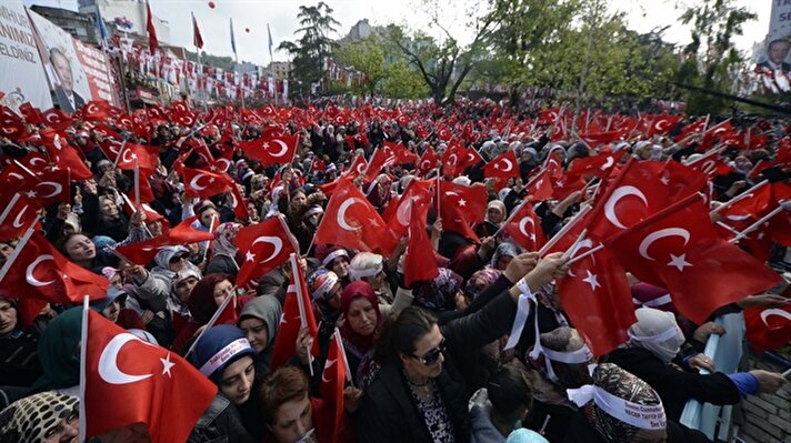 Erdoğan'a Trabzon'da sevgi seli 