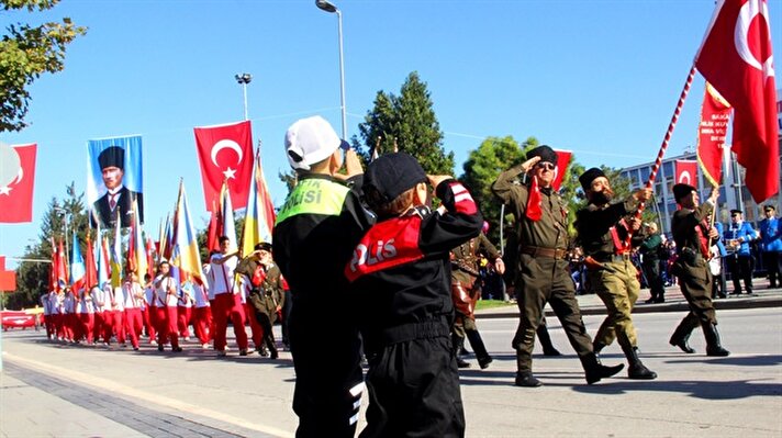 From the celebration of Turkey's 92nd Republic Day 