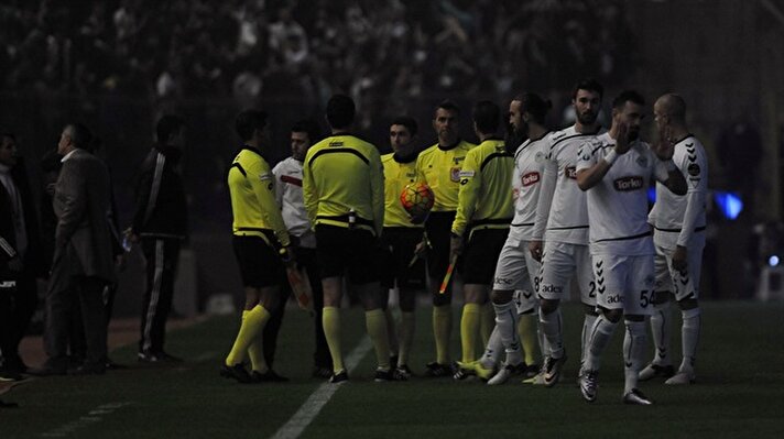 Beşiktaş-Konya maçından ilginç kareler